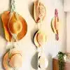 Macrame Hat Holder