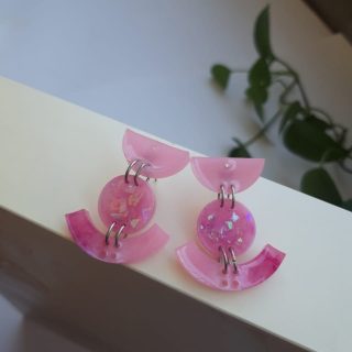 Pink Earrings