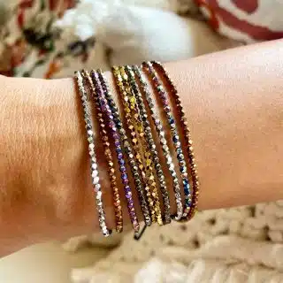 Mini Hematite bracelets