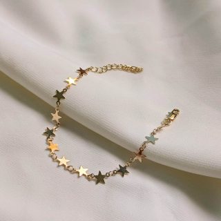 golden stars bracelet