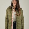 Olive Quilted Jacket