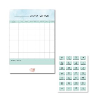 Magnetic Kids Chore Planner