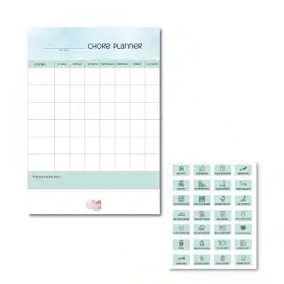 Magnetic Kids Chore Planner