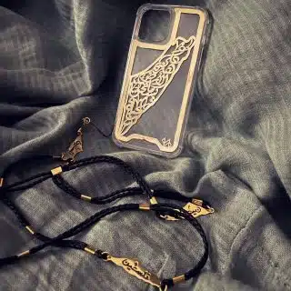 Palestine Design Set (Mobile cover + Chain)