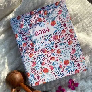 Floral Aesthetic Planner