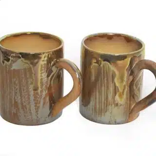 golden cylinder mugs