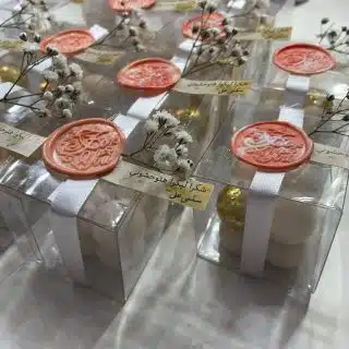 customized scented candles with customized box