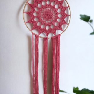 Crochet Mandala with Fringes