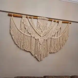 macramé wall hanging 160cm