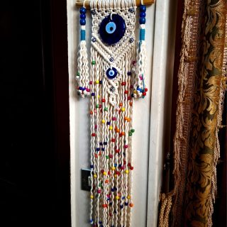 macramé the color eye