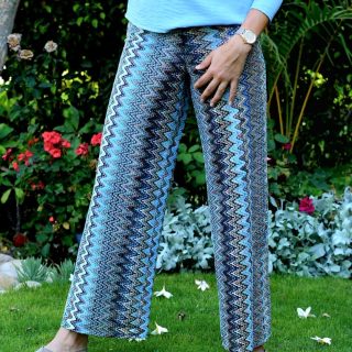 Light Blue striped pants