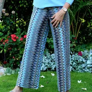 Light Blue striped pants