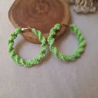 حلق مكرميه للبحر فسفوري كبير