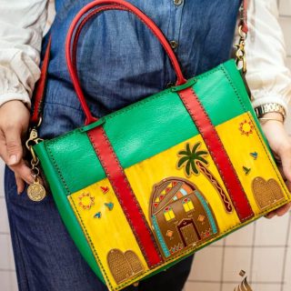 شنطه جلد طبيعي