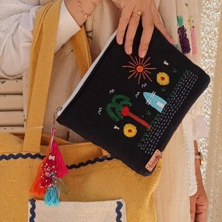 كلاتش دك تطريز ريفي