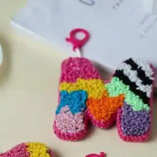 Big Alphabetic keychain