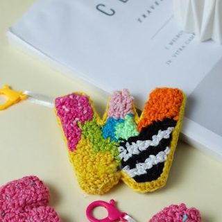 small Alphabetic keychain