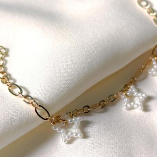 white stars bracelet