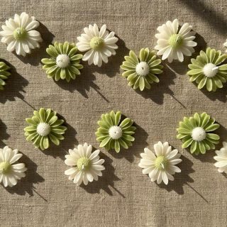 20 Daisy flowers mini favours