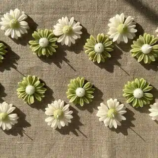 20 Daisy flowers mini favours