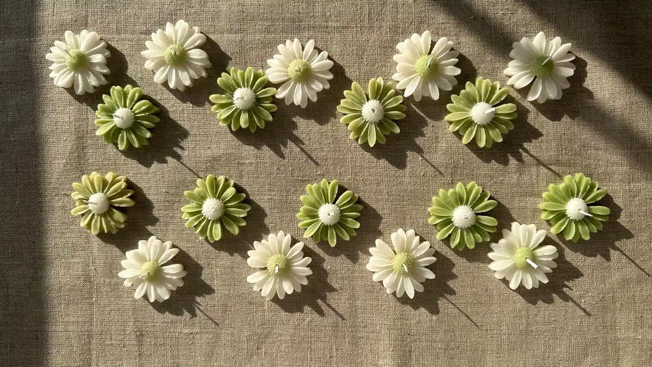 20 Daisy flowers mini favours 1 20 Daisy flowers mini favours