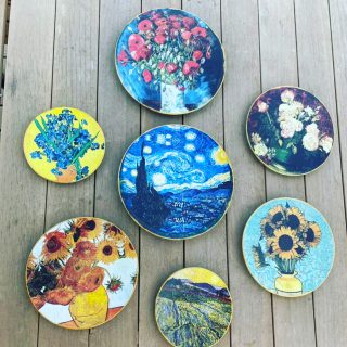 Van Gogh Wall Decor Plates