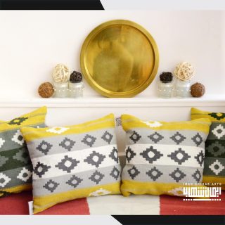 Saddle Cotton Kilim Cushions