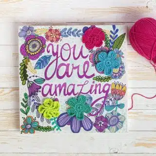 Zan Design Wall Art You are Amazing