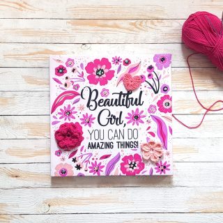 Zan Design Wall Art Beautiful Girl Quote