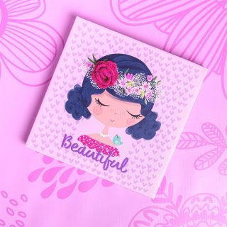 Zan Design Wall Art Girly Beautiful