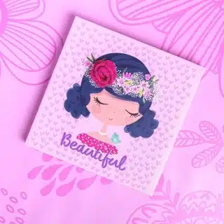 Zan Design Wall Art Girly Beautiful