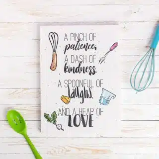 Zan Design Wall Art Kitchen quote