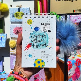 Zan Design My Happy Notebook A6 Space