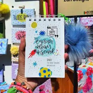 Zan Design My Happy Notebook A6 Space