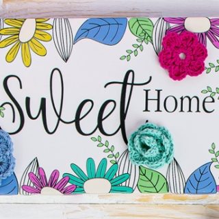 Zan Design Wall Art Sweet Home