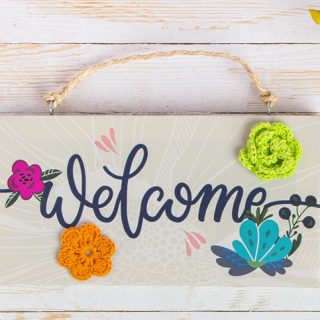 Zan Design Wall Art Welcome