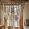 Macrame curtain