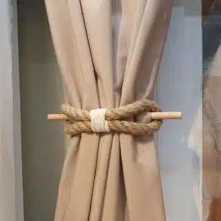 Rope Curtains holder, Tieback and holdback