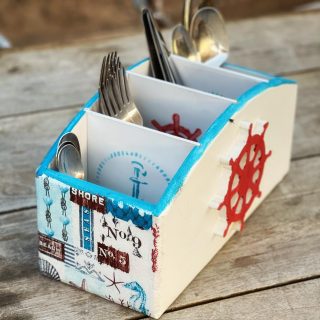Summer Wheel Cutlery Organizer