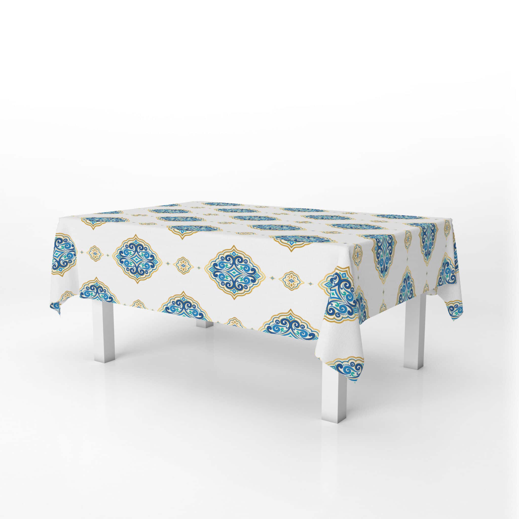 Arabic Art Tablecloth 140x280 1 Arabic Art Tablecloth 140x280