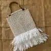 Bamboo raffia bag