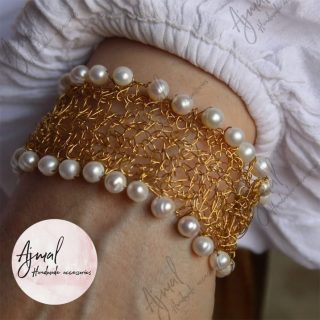 Natural Pearl 18k Gold-plated Bracelet