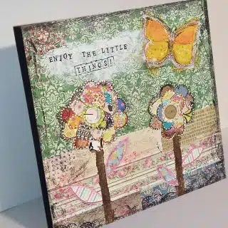 Enjoy the little things wall art