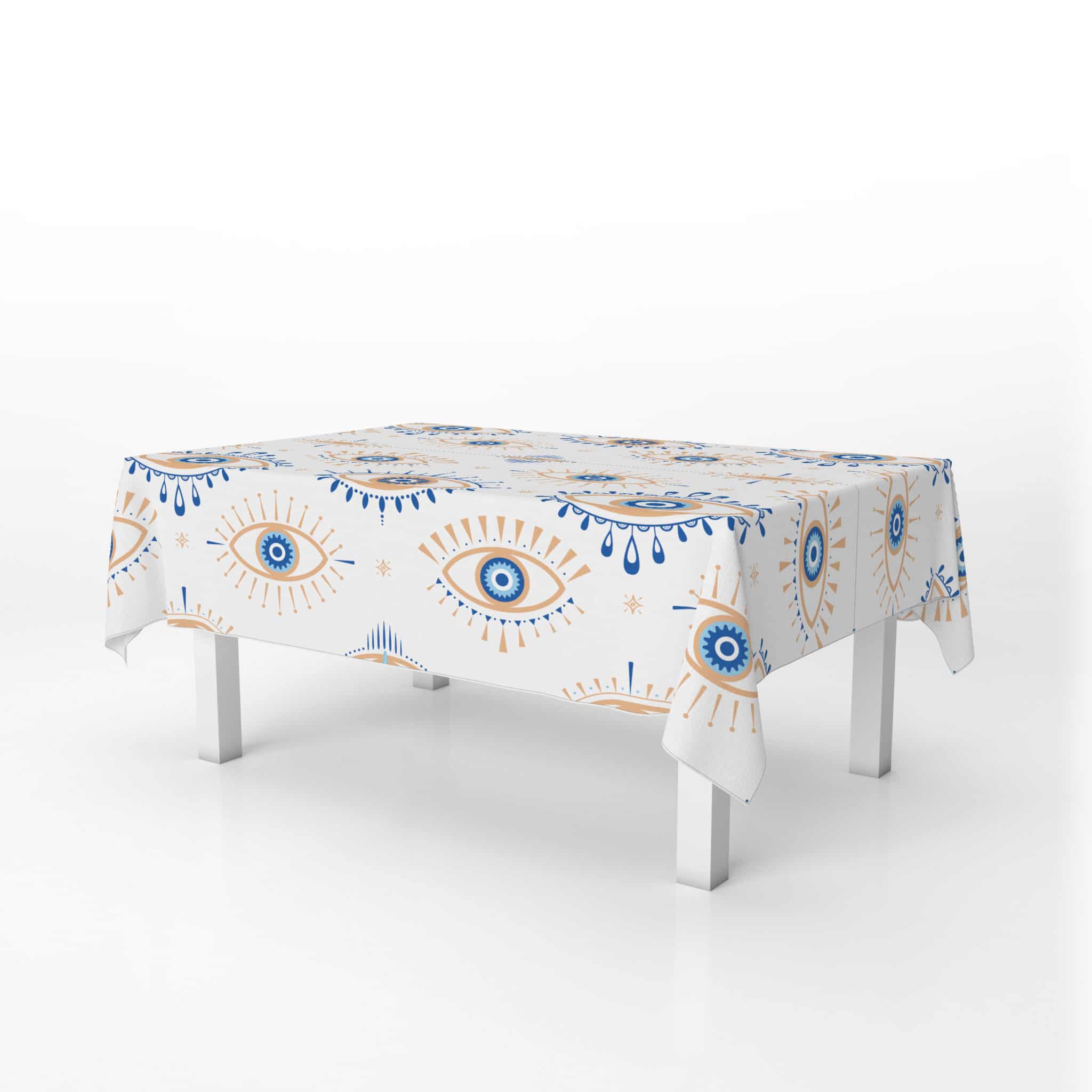 Table Cover Evil Eye 140*280 1 Table Cover Evil Eye 140*280