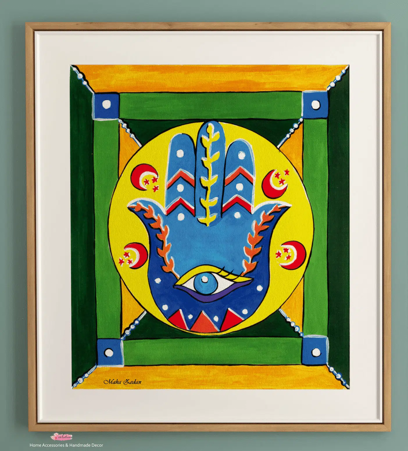 poster wall art - El Hamsa 1 poster wall art - El Hamsa