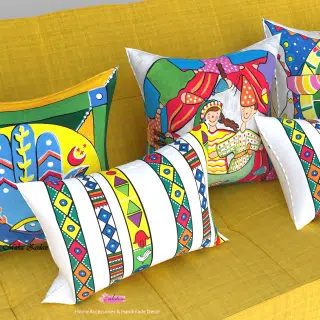 خدادية فلكلور مستطيلة Folklore Cushion