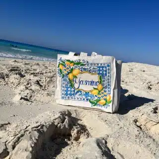 Santorini style Box Bag