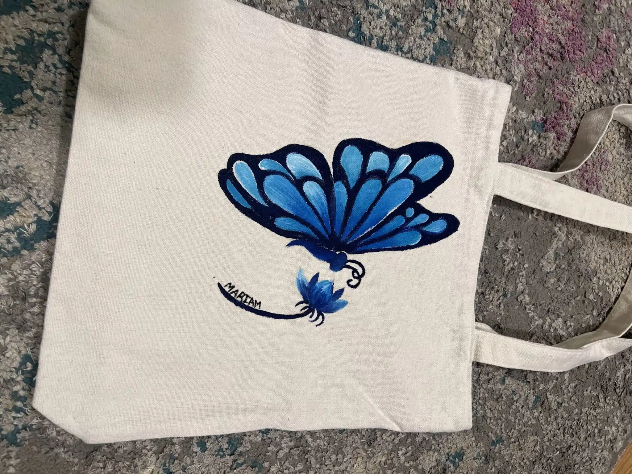 Butterfly totebag 1 Butterfly totebag