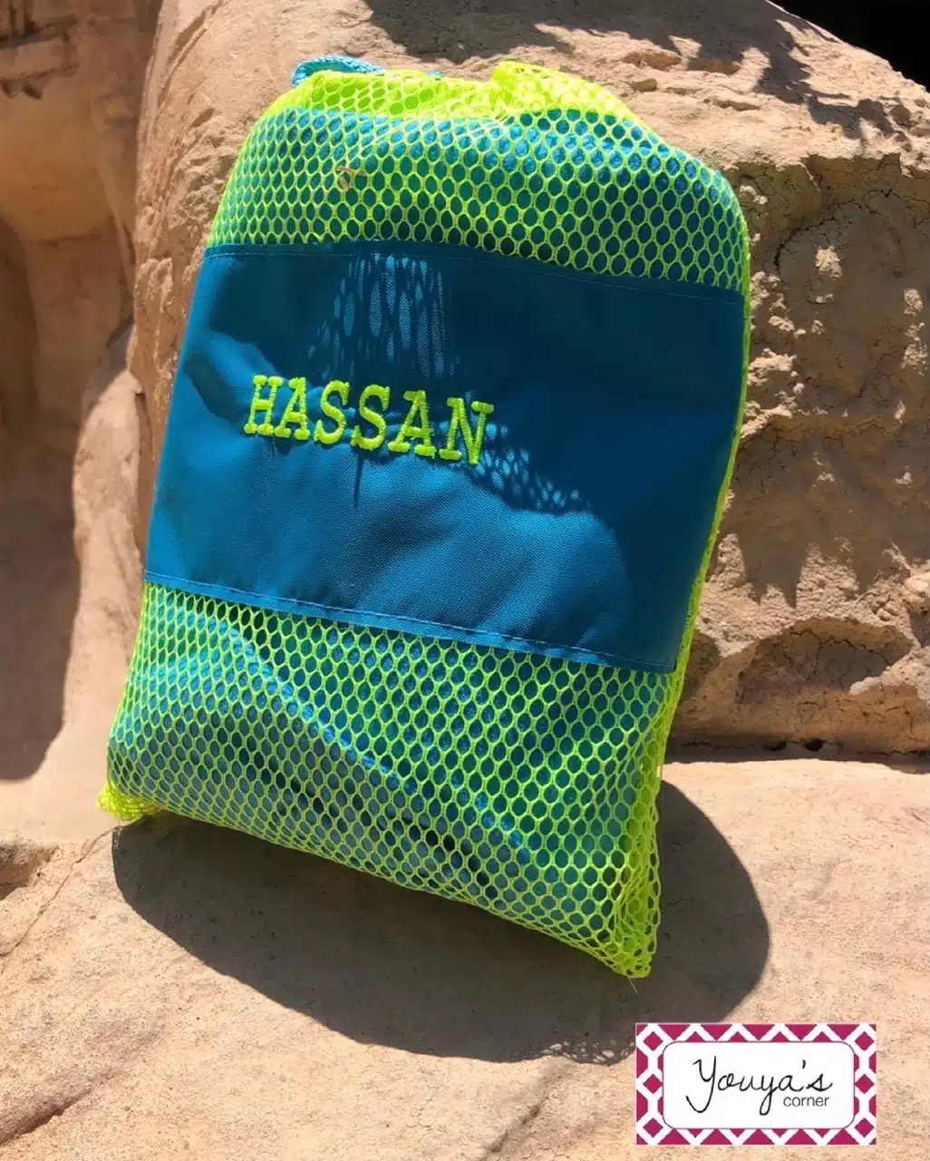 Microfiber hooded towel (Blue) 2 image3 2