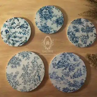 Decoupage wall plates